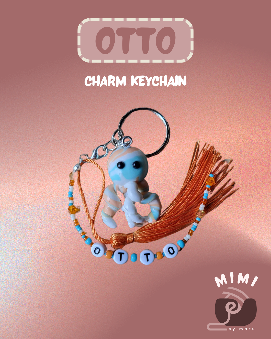 Marumi Pet Clay Charm Keychains